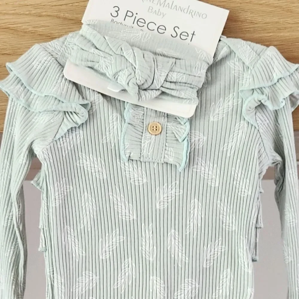 Catherine Malandrino 3 Piece Baby Set